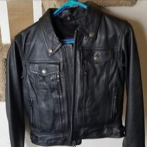 Harley Davidson Womens Riding Jacket. Barley worn.
